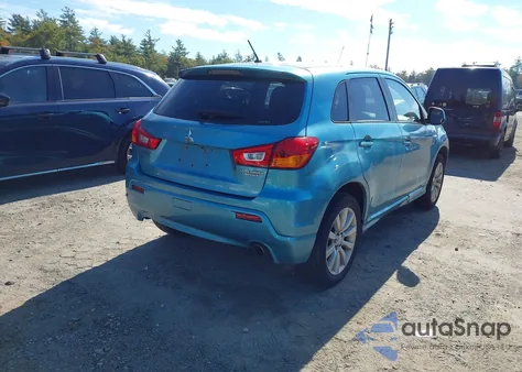 2011 Mitsubishi Outlander Sport Se from USA, damaged, VIN JA4AR4AU0BZ019448